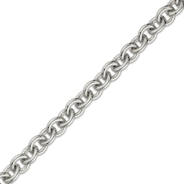 Forzatina Chain Bracelet 7.5mm Solid Sterling Silver 8.5&quot;