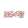 Thumbnail Image 3 of Diamond Vintage-Style Scroll Ring 1/2 ct tw 14K Rose Gold