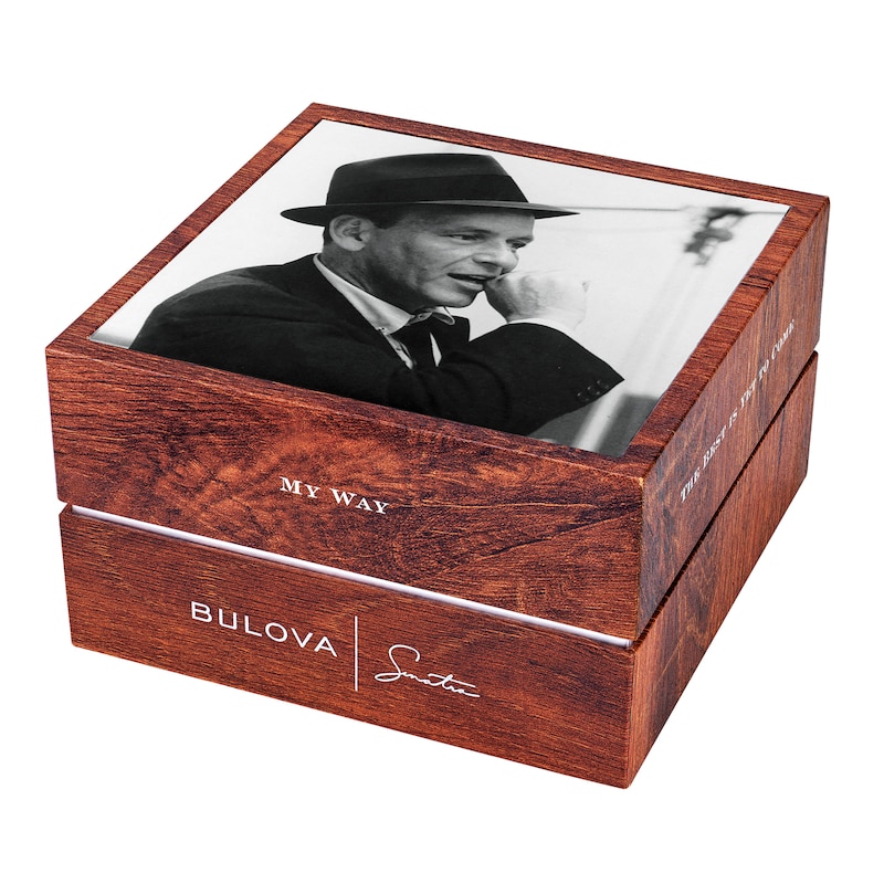 Main Image 4 of Bulova Frank Sinatra 'The Best is Yet to Come' Men's Watch 40mm 96B345