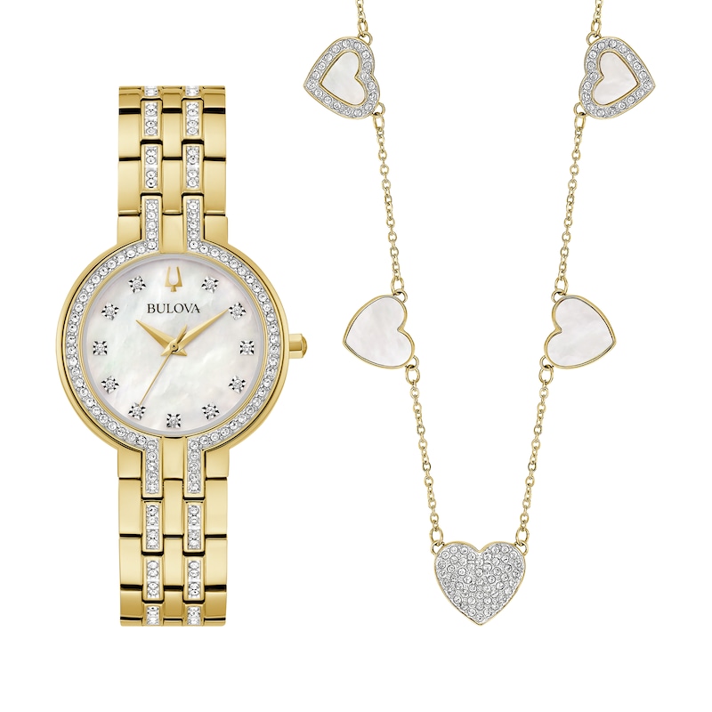 Main Image 2 of Bulova Crystal Collection Women's Watch Gift Set 98X138