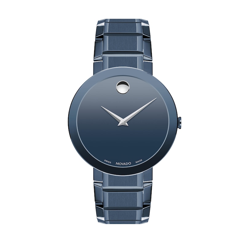 Movado Sapphire Men's Stainless Steel Watch 0607556