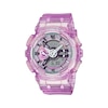 Thumbnail Image 1 of Casio G Shock Lavender Analog Digital Women's Watch GMAS110VW-4A