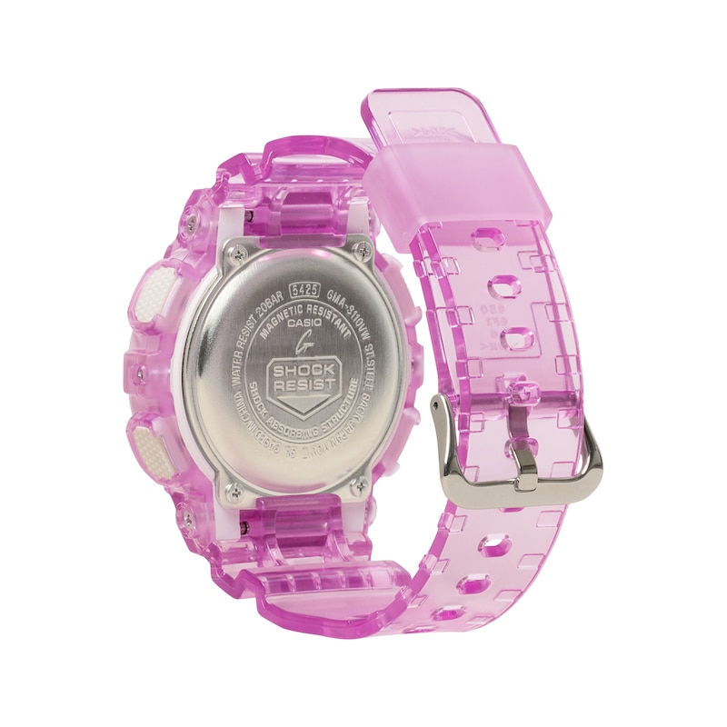 Main Image 2 of Casio G Shock Lavender Analog Digital Women's Watch GMAS110VW-4A