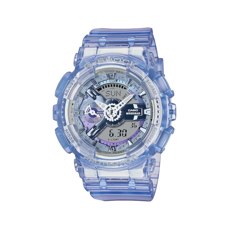 Main Image 1 of Casio G Shock Periwinkle Analog Digital Women's Watch GMAS110VW-6A