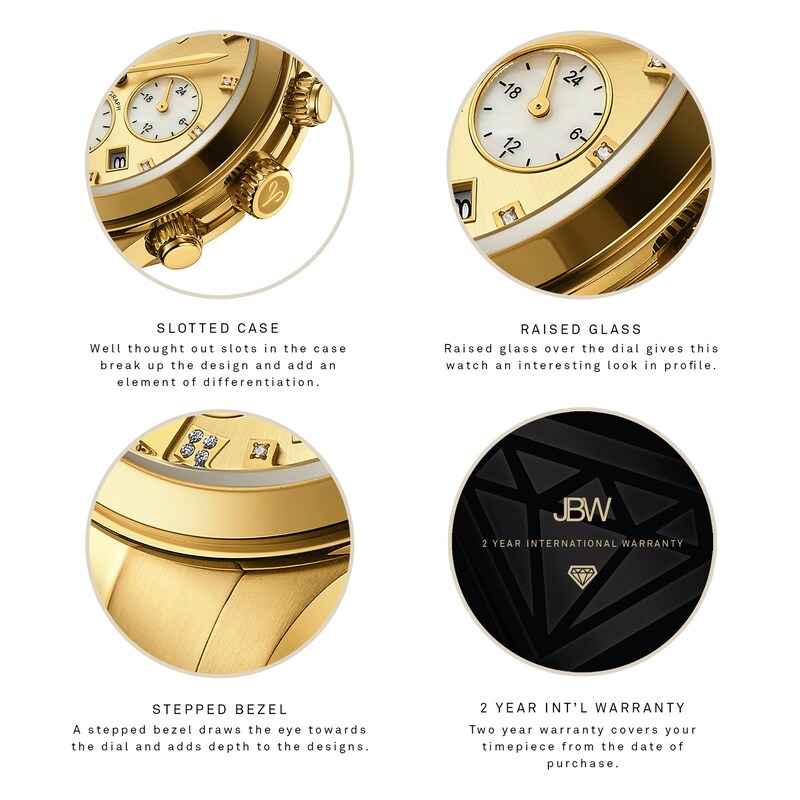 JBW Men's Diamond Accent Watches