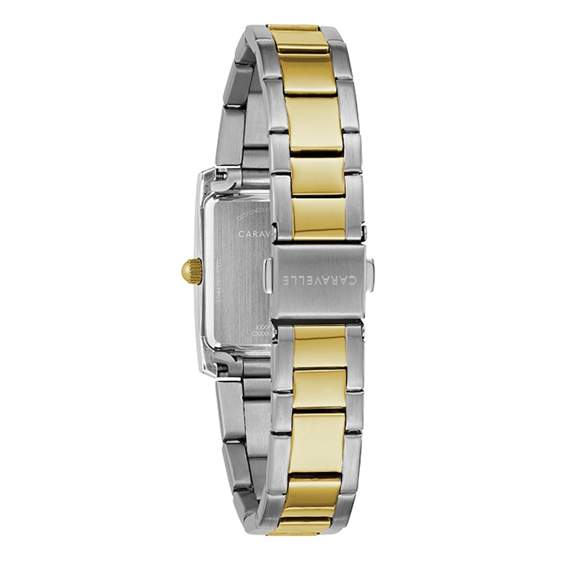 Main Image 3 of Caravelle by Bulova Women's Two-Tone Stainless Steel Watch 45L167