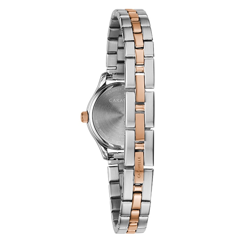 Main Image 3 of Caravelle by Bulova Traditional Women's Two-Tone Stainless Steel Watch 45L175