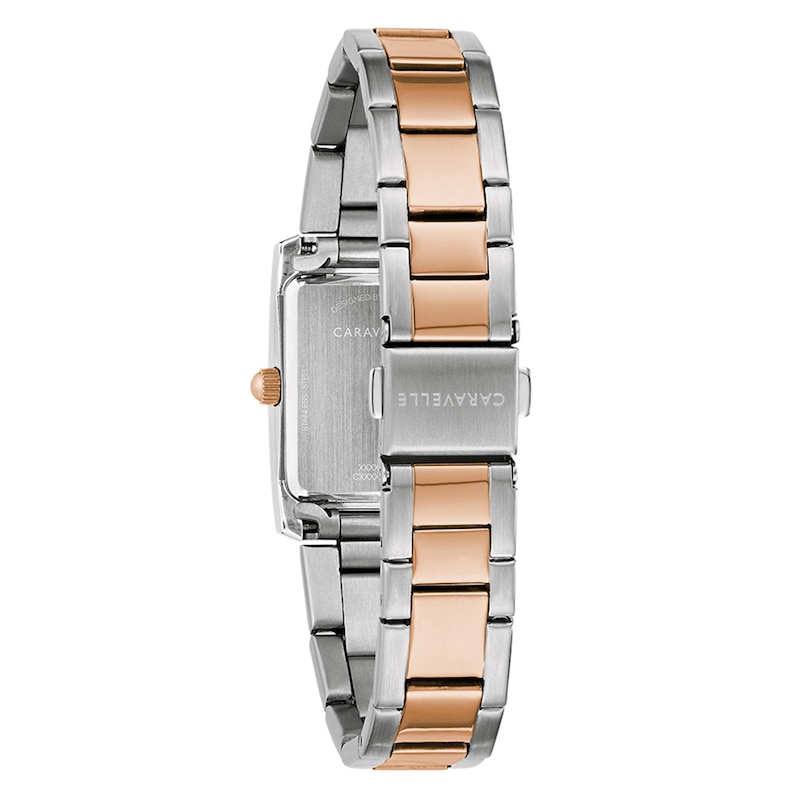 Main Image 3 of Caravelle by Bulova Women's Two-Tone Stainless Steel Watch 45L187