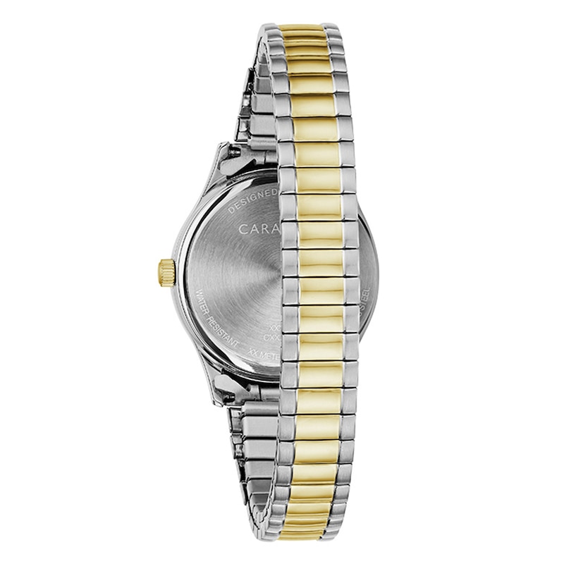 Main Image 3 of Caravelle by Bulova Traditional Women's Two-Tone Stainless Steel Watch 45M111