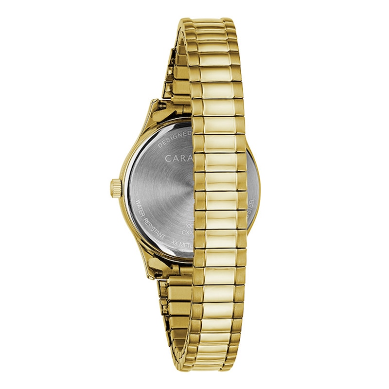 Main Image 3 of Caravelle by Bulova Traditional Women's Gold-Tone Stainless Steel Watch 44M113