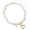 Thumbnail Image 1 of Children's Minnie Mouse Cultured Pearl Bracelet 14K Yellow Gold 4.5&quot;