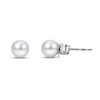 Thumbnail Image 0 of Cultured Pearl Stud Earrings Sterling Silver