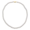 Thumbnail Image 1 of 7-7.5mm Cultured Pearl Strand Necklace 14K Yellow Gold 20&quot;