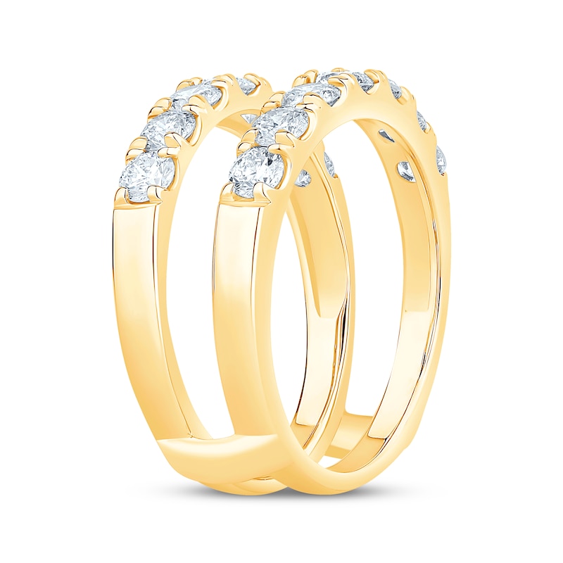 Main Image 2 of Round-Cut Diamond Enhancer Ring 1-1/2 ct tw 14K Yellow Gold