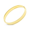 Thumbnail Image 1 of Polished Bangle Bracelet 10mm 10K Yellow Gold