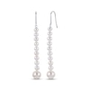 Thumbnail Image 1 of Cultured Pearl Drop Earrings Sterling Silver