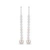 Thumbnail Image 2 of Cultured Pearl Drop Earrings Sterling Silver