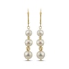 Thumbnail Image 2 of Cultured Pearl & Bead Drop Earrings 14K Yellow Gold