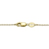 Thumbnail Image 3 of Cultured Pearl & Diamond Accent Flower Necklace 14K Yellow Gold 18&quot;