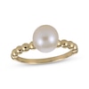 Thumbnail Image 1 of Cultured Pearl Beaded Ring 10K Yellow Gold