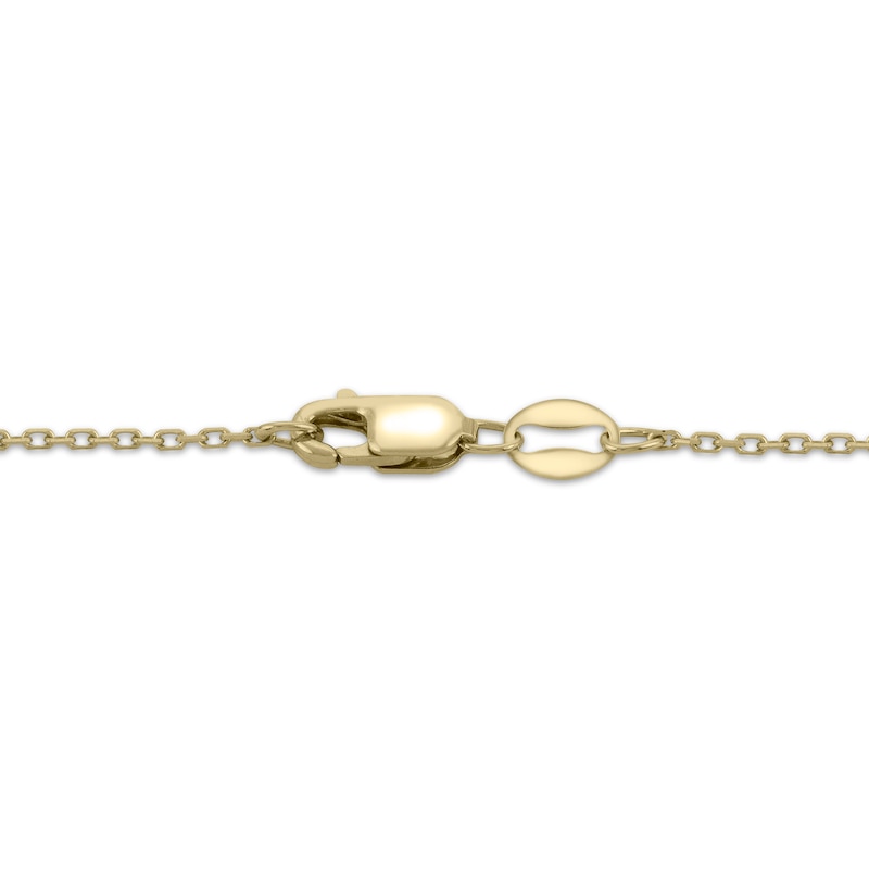 Main Image 2 of Cultured Pearl Necklace 10K Yellow Gold 18&quot;