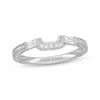 Thumbnail Image 1 of Neil Lane Baguette and Round-Cut Diamond Wedding Band 1/3 ct tw 14K White Gold