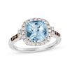 Thumbnail Image 0 of Le Vian Aquamarine Ring 1/3 ct tw Diamonds 14K Vanilla Gold