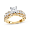 Thumbnail Image 1 of Princess-Cut Diamond Engagement Ring 2 ct tw 14K Two-Tone Gold