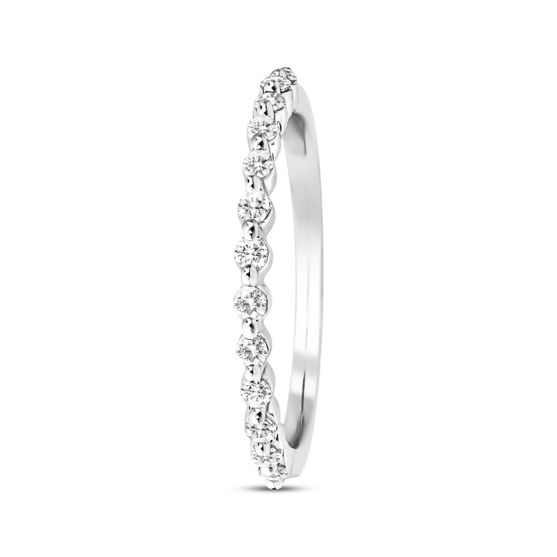 Main Image 2 of Diamond Anniversary Band 1/3 ct tw Round-cut 10K White Gold