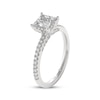 Thumbnail Image 2 of THE LEO Diamond Princess-Cut Engagement Ring 1-1/3 ct tw 14K White Gold