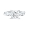 Thumbnail Image 3 of Lab-Grown Diamonds by KAY Princess-Cut Engagement Ring 2-1/3 ct tw 14K White Gold