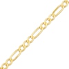 Thumbnail Image 2 of Solid Figaro Chain Necklace 5.2mm 14K Yellow Gold 20&quot;