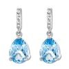 Thumbnail Image 0 of Blue & White Topaz Earrings Sterling Silver