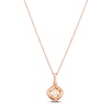 Thumbnail Image 3 of Le Vian Morganite Necklace 1/10 ct tw Diamonds 14K Strawberry Gold