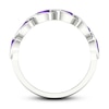 Thumbnail Image 3 of Amethyst Ring 10K White Gold