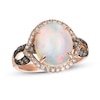 Thumbnail Image 1 of Le Vian Chocolatier Opal Ring 1/2 ct tw Diamonds 14K Strawberry Gold