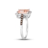 Thumbnail Image 1 of Le Vian Morganite Ring 1/6 ct tw Diamonds 14K Vanilla Gold