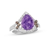 Thumbnail Image 1 of Le Vian Amethyst Ring 1/5 ct tw Diamonds 14K Vanilla Gold