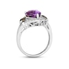 Thumbnail Image 3 of Le Vian Amethyst Ring 1/5 ct tw Diamonds 14K Vanilla Gold