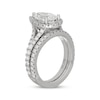 Neil Lane Artistry Pear-Shaped Lab-Created Diamond Halo Bridal Set 3-1/4 ct tw 14K White Gold