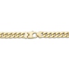 Thumbnail Image 2 of Men's Diamond Lion Cuban Chain Necklace 1/3 ct tw 10K Yellow Gold 20&quot;