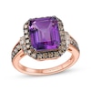 Thumbnail Image 1 of Le Vian Amethyst Ring 7/8 ct tw Diamonds 14K Strawberry Gold