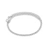 Thumbnail Image 2 of Diamond Adjustable Line Tennis Bracelet 1/4 ct tw 10K White Gold