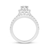 Thumbnail Image 2 of Lab-Created Diamonds by KAY Pear-Shaped Bridal Set 1-1/4 ct tw 14K White Gold