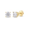 Thumbnail Image 0 of Lab-Grown Diamonds by KAY Round-Cut Solitaire Stud Earrings 1-1/2 ct tw 14K Yellow Gold (F/VS2)