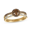 Thumbnail Image 1 of Le Vian Diamond Halo Ring 5/8 ct tw 14K Honey Gold