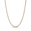 Thumbnail Image 1 of Hollow Rope & Box Chain Necklace 2.46mm 10K Two-Tone Gold 18&quot;