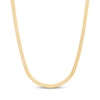 Thumbnail Image 1 of Solid Herringbone Chain Necklace 3mm 10K Yellow Gold 22&quot;