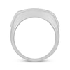 Thumbnail Image 3 of Men’s Round-Cut Diamond Wedding Band 1/2 ct tw 10K White Gold