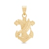 Thumbnail Image 1 of Men's Eagle & Anchor Charm 10K Yellow Gold